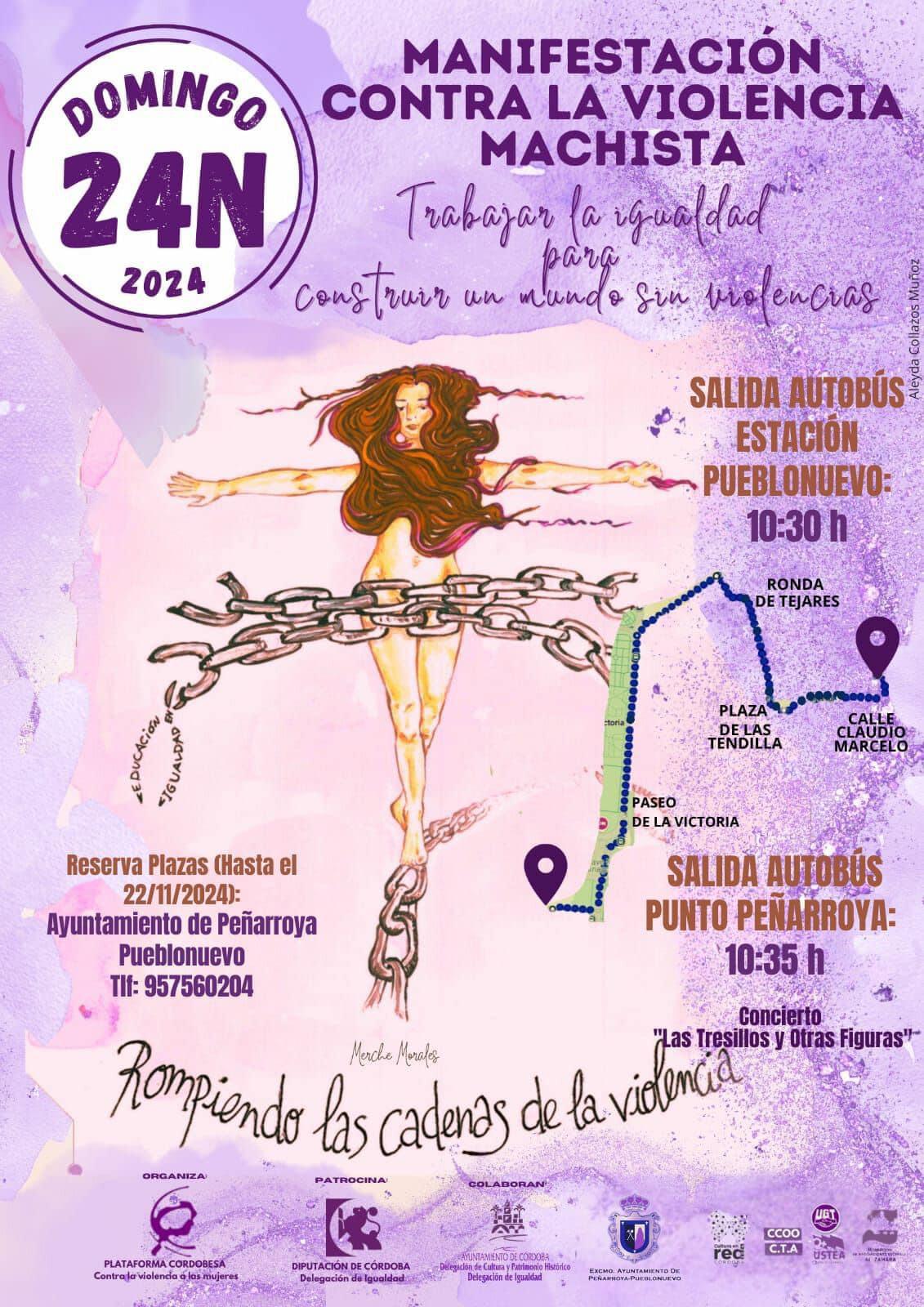 Manifestación Contra La Violencia Machista